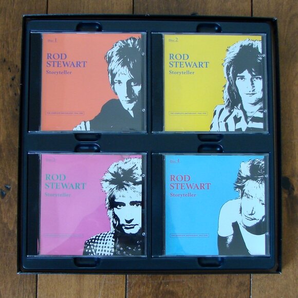 Rod Stewart Storyteller The Complete Anthology 1964 - 1990 4 CD Box Set ~ MINT - Picture 8 of 16